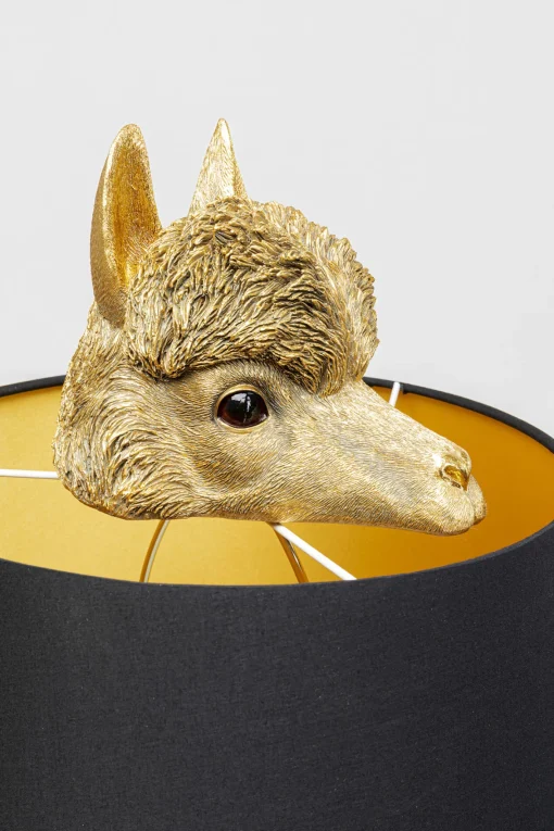 KARE Design Lampada da terra Alpaca oro 108cm - KARE> Lampade Da Terra