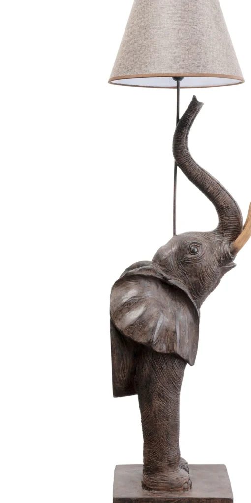 KARE Design Lampada da terra Animale Elefante 154cm - KARE> Lampade Da Terra
