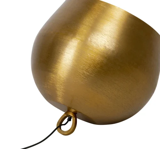 KARE Design Lampada da terra Apollon Smooth oro Ø50cm - KARE> Lampade Da Terra