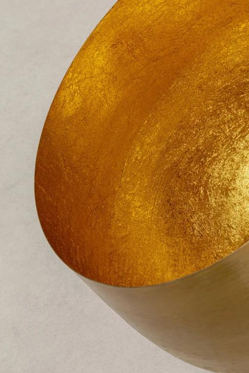 KARE Design Lampada da terra Apollon Smooth oro Ø50cm - KARE> Lampade Da Terra