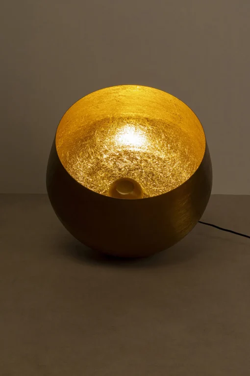 KARE Design Lampada da terra Apollon Smooth oro Ø50cm - KARE> Lampade Da Terra