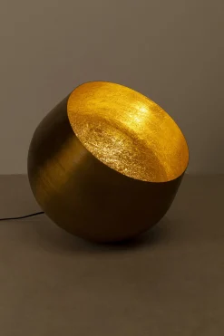 KARE Design Lampada da terra Apollon Smooth oro Ø50cm - KARE></noscript> Lampade Da Terra