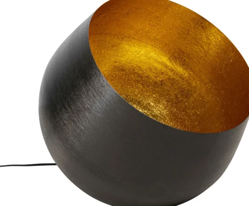KARE Design Lampada da terra Apollon Smooth nero Ø50cm - KARE> Lampade Da Terra