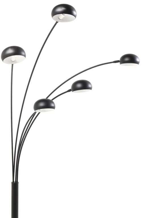 KARE Design Lampada Da Terra Five Fingers Nero Opaco - KARE> Lampade Da Terra