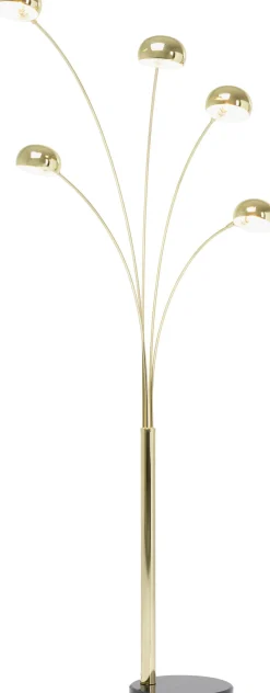KARE Design LAMPADA DA TERRA FIVE FINGERS OTTONE - KARE></noscript> Lampade Da Terra