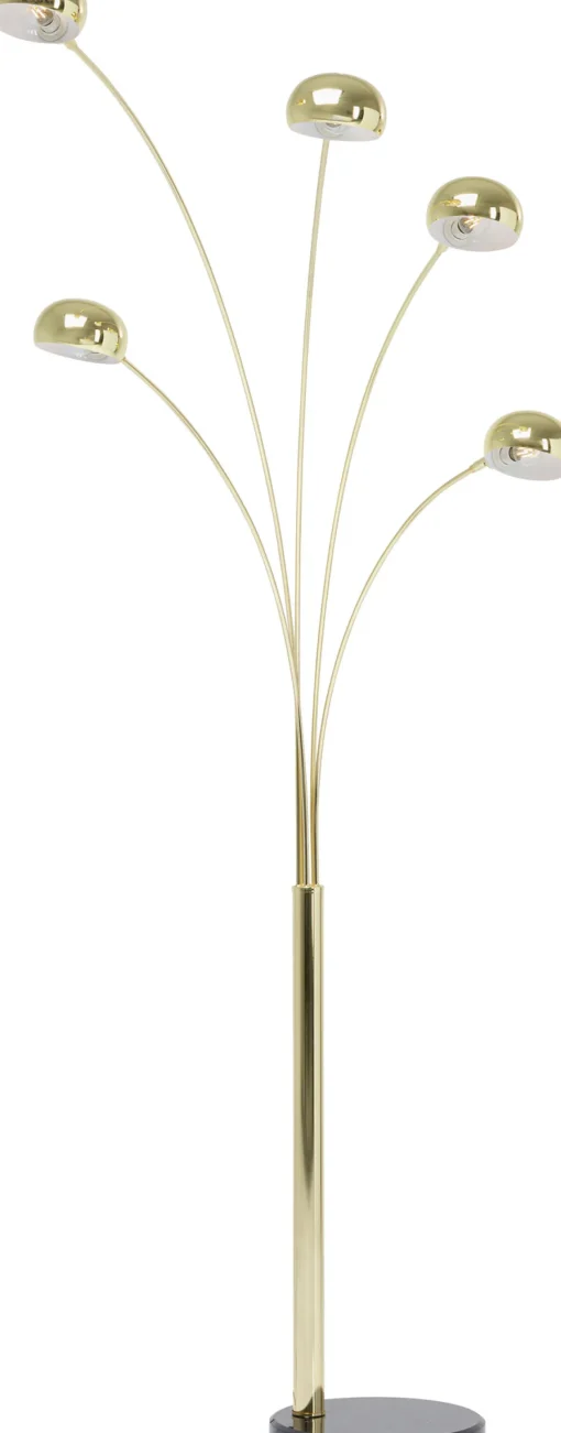 KARE Design LAMPADA DA TERRA FIVE FINGERS OTTONE - KARE> Lampade Da Terra
