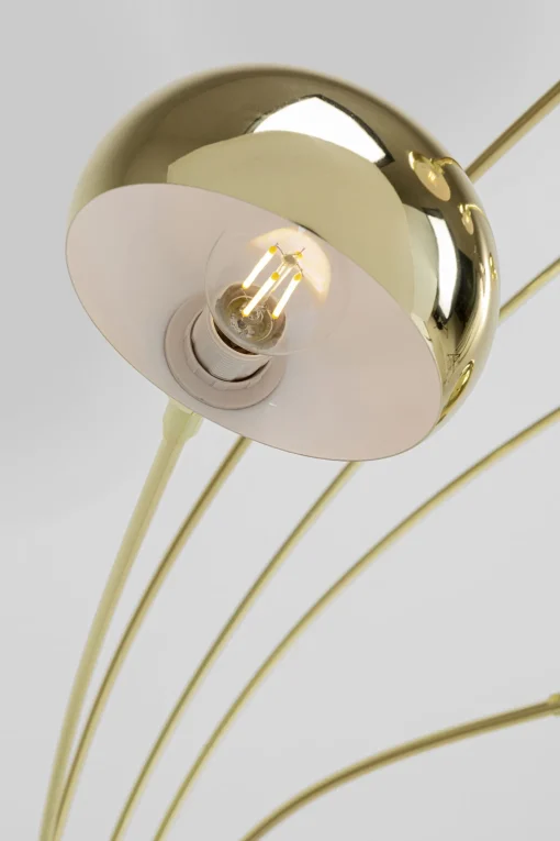 KARE Design LAMPADA DA TERRA FIVE FINGERS OTTONE - KARE> Lampade Da Terra