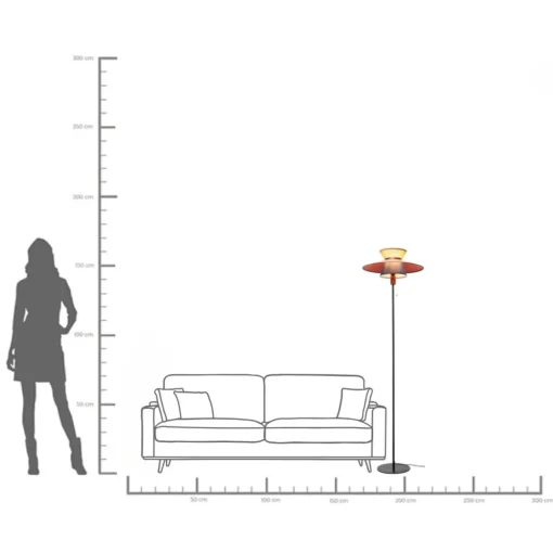 KARE Design Lampada da terra Riva 160cm - KARE> Lampade Da Terra