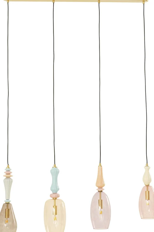KARE Design Lampadario Allegra oro 109cm - KARE> Lampadari E Lampade A Sospensione