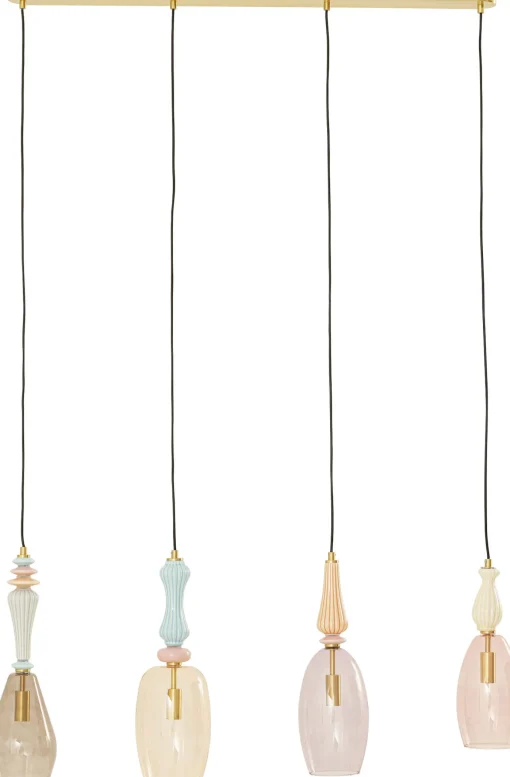 KARE Design Lampadario Allegra oro 109cm - KARE> Lampadari E Lampade A Sospensione