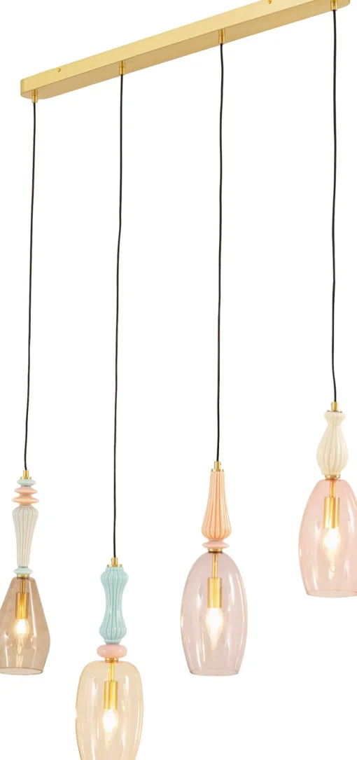 KARE Design Lampadario Allegra oro 109cm - KARE> Lampadari E Lampade A Sospensione