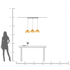 KARE Design Lampadario Aloha Drop Tre 80cm - KARE></noscript> Lampadari E Lampade A Sospensione