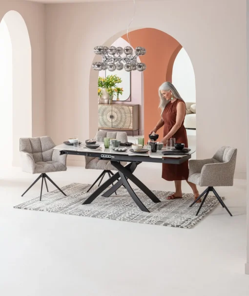 KARE Design Lampadario Atomic Balls argento Ø74cm - KARE> Lampadari E Lampade A Sospensione