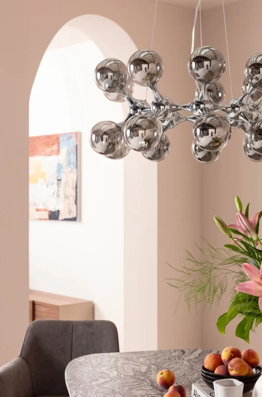 KARE Design Lampadario Atomic Balls argento Ø74cm - KARE> Lampadari E Lampade A Sospensione