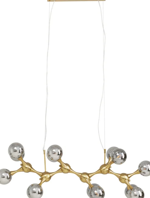 KARE Design Lampadario Atomic Balls ottone 190cm - KARE> Lampadari E Lampade A Sospensione