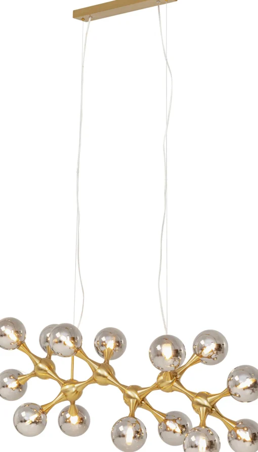 KARE Design Lampadario Atomic Balls ottone 190cm - KARE> Lampadari E Lampade A Sospensione