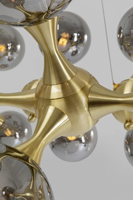 KARE Design Lampadario Atomic Balls ottone 140cm - KARE> Lampadari E Lampade A Sospensione