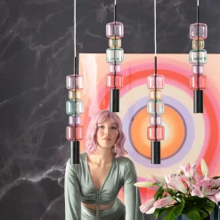 KARE Design Lampadario Candy Bar Colore 100cm - KARE> Lampadari E Lampade A Sospensione