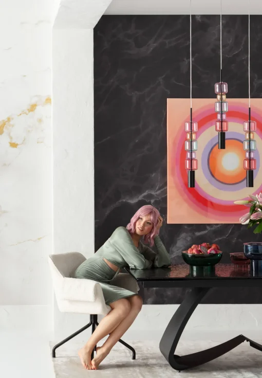 KARE Design Lampadario Candy Bar Colore 70cm - KARE> Lampadari E Lampade A Sospensione