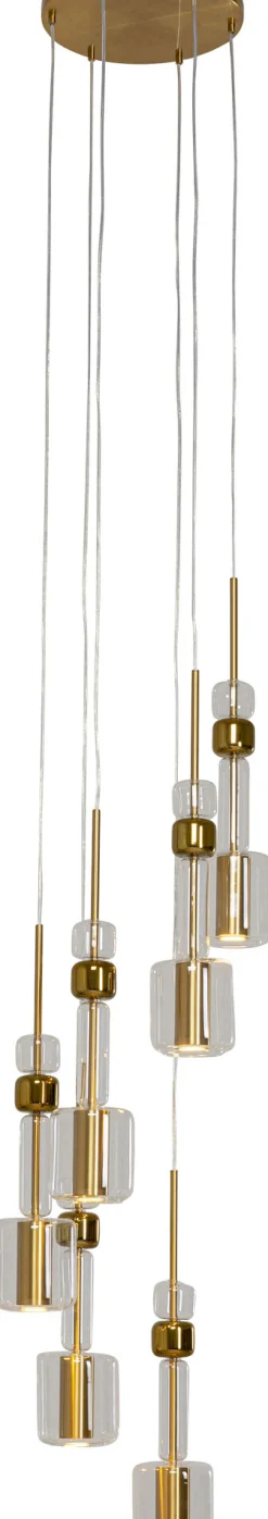 KARE Design Lampadario Candy Bar oro Ø44cm - KARE> Lampadari E Lampade A Sospensione