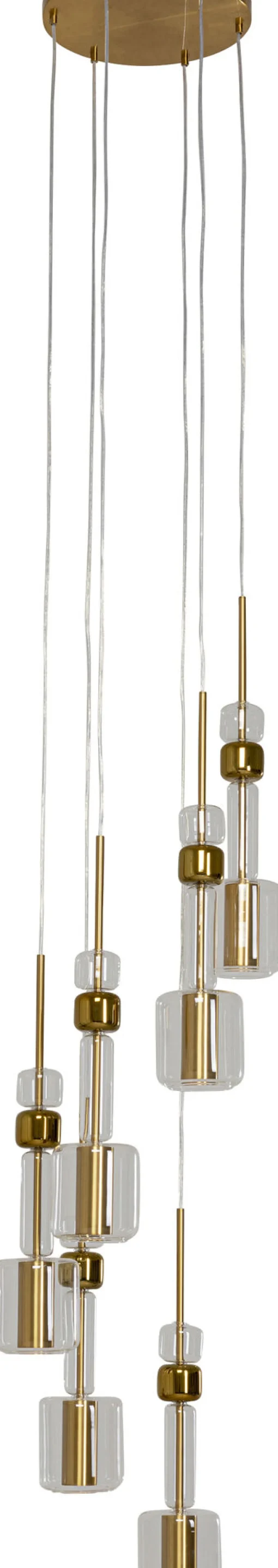 KARE Design Lampadario Candy Bar oro Ø44cm - KARE> Lampadari E Lampade A Sospensione