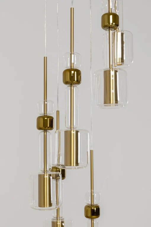 KARE Design Lampadario Candy Bar oro Ø44cm - KARE> Lampadari E Lampade A Sospensione
