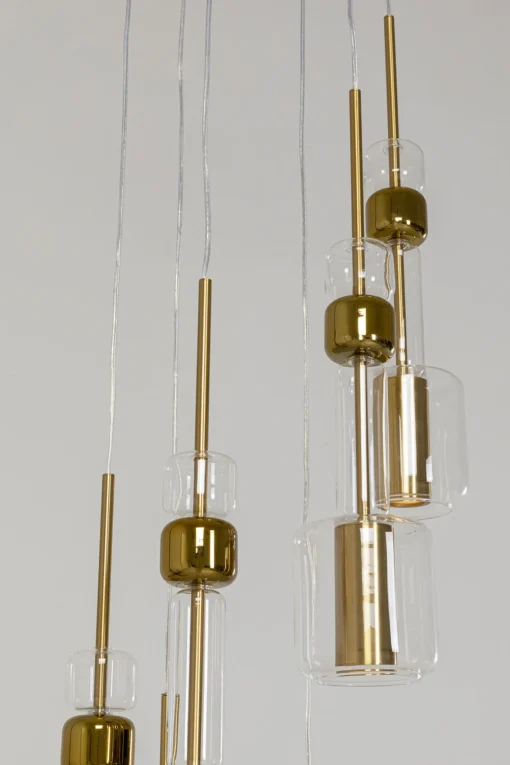 KARE Design Lampadario Candy Bar oro Ø44cm - KARE> Lampadari E Lampade A Sospensione