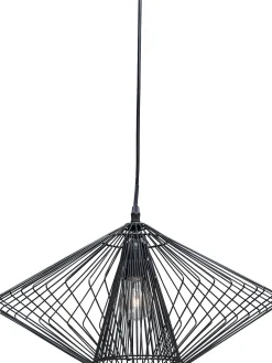 KARE Design Lampadario dal design moderno in acciaio - Modo Wire Round Black - KARE> Lampadari E Lampade A Sospensione