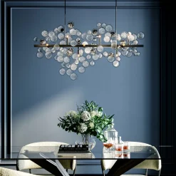 KARE Design Lampadario dal design moderno Clouds Clear in acciaio e vetro - KARE> Lampadari E Lampade A Sospensione