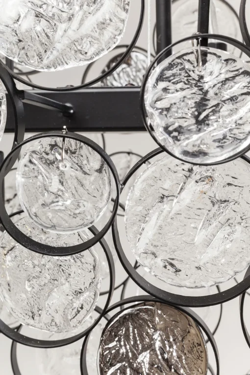 KARE Design Lampadario dal design moderno Clouds Clear in acciaio e vetro - KARE> Lampadari E Lampade A Sospensione
