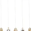 KARE Design Lampadario Diamond Fever Dining ottone 110cm - KARE> Lampadari E Lampade A Sospensione