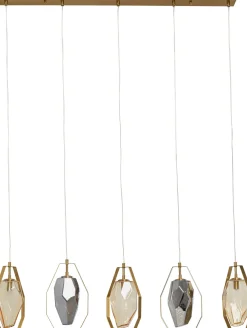 KARE Design Lampadario Diamond Fever Dining ottone 110cm - KARE></noscript> Lampadari E Lampade A Sospensione
