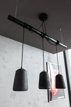 KARE Design Lampadario Dining Concrete Nero Tre - KARE></noscript> Lampadari E Lampade A Sospensione