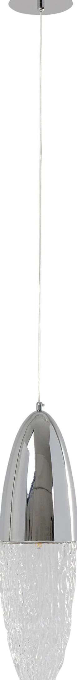 KARE Design Lampadario Frozen cromato Ø17cm - KARE> Lampadari E Lampade A Sospensione