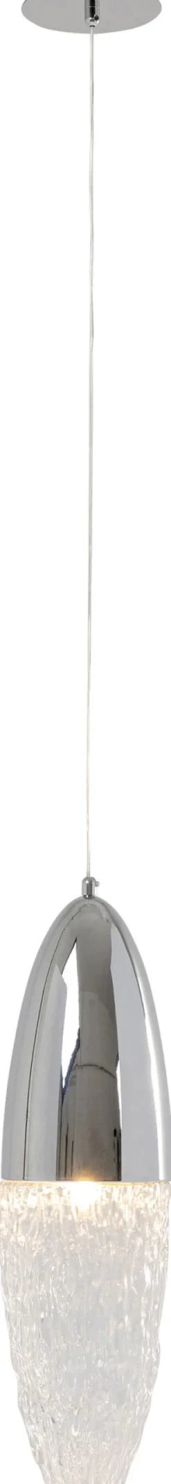 KARE Design Lampadario Frozen cromato Ø17cm - KARE> Lampadari E Lampade A Sospensione