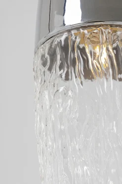 KARE Design Lampadario Frozen cromato Ø17cm - KARE></noscript> Lampadari E Lampade A Sospensione