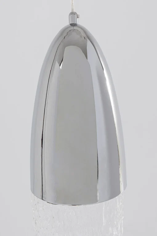 KARE Design Lampadario Frozen cromato Ø17cm - KARE> Lampadari E Lampade A Sospensione