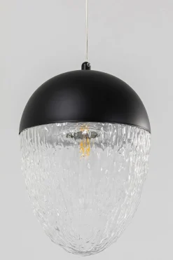 KARE Design Lampadario Frozen nero opaco Ø20cm - KARE></noscript> Lampadari E Lampade A Sospensione