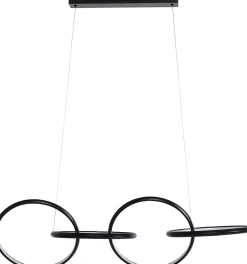 KARE Design Lampadario Galaxy LED Nero 155cm - KARE> Lampadari E Lampade A Sospensione