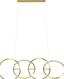 KARE Design Lampadario Galaxy LED Oro 155cm - KARE> Lampadari E Lampade A Sospensione