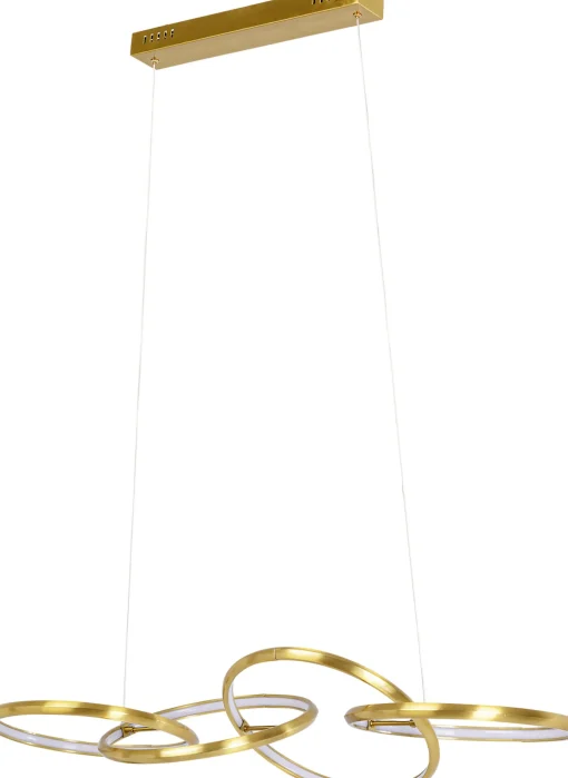KARE Design Lampadario Galaxy LED Oro 155cm - KARE> Lampadari E Lampade A Sospensione