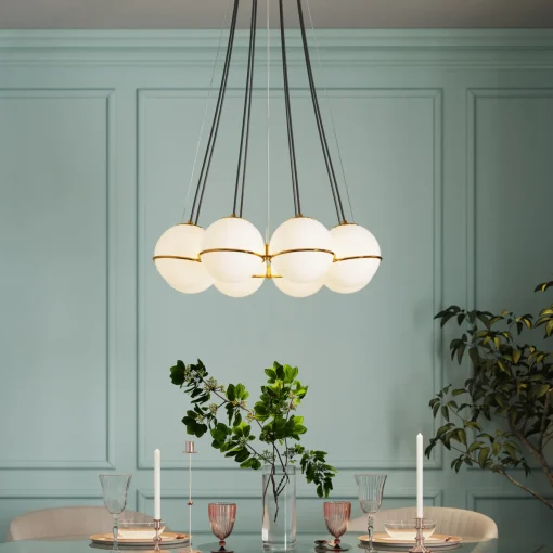 KARE Design Lampadario Globes oro Ø71cm - KARE> Lampadari E Lampade A Sospensione