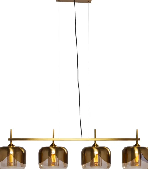 KARE Design Lampadario Gold Goblet quattro Ø25 cm - KARE> Lampadari E Lampade A Sospensione