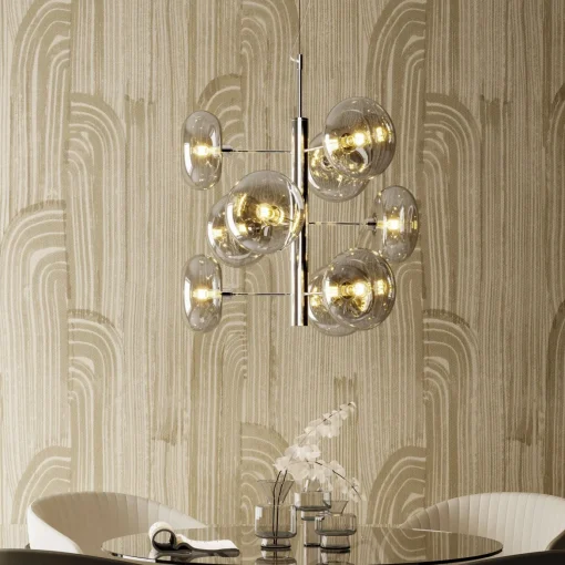 KARE Design Lampadario Headlight cromato - KARE> Lampadari E Lampade A Sospensione