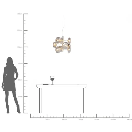 KARE Design Lampadario Headlight cromato - KARE> Lampadari E Lampade A Sospensione