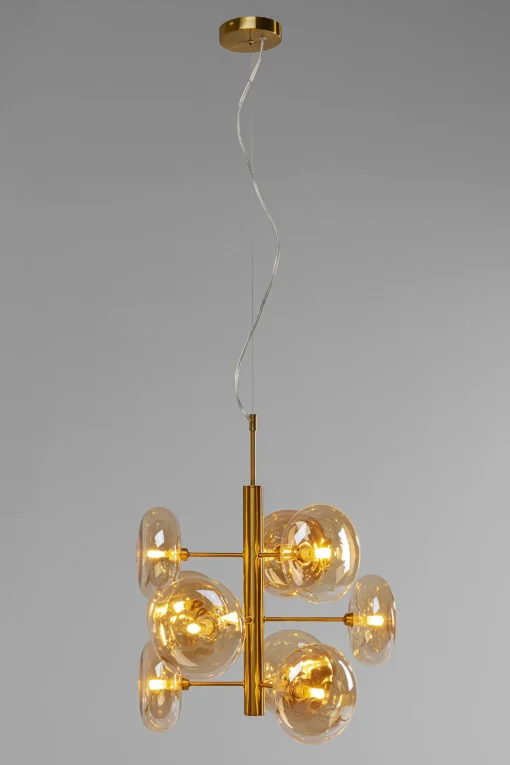 KARE Design Lampadario Headlight ottone - KARE> Lampadari E Lampade A Sospensione