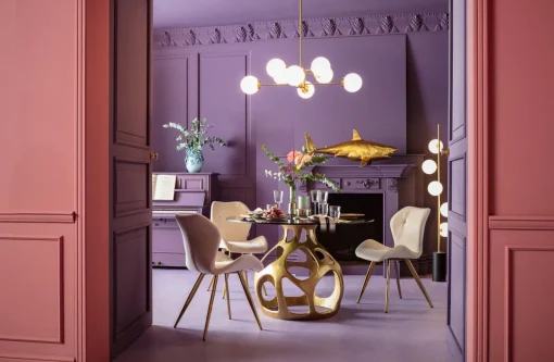 KARE Design Lampadario Heavenly oro Ø98cm - KARE> Lampadari E Lampade A Sospensione