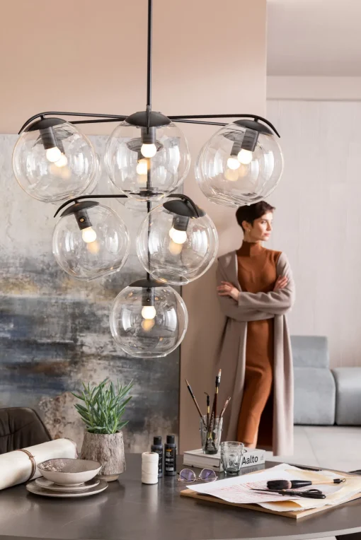 KARE Design Lampadario Lasmina Bunch Ø91cm - KARE> Lampadari E Lampade A Sospensione