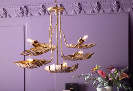 KARE Design Lampadario Leaf Monstera 85cm - KARE> Lampadari E Lampade A Sospensione