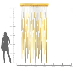 KARE Design Lampadario Living Vegas Deluxe Ottone Led - KARE></noscript> Lampadari E Lampade A Sospensione